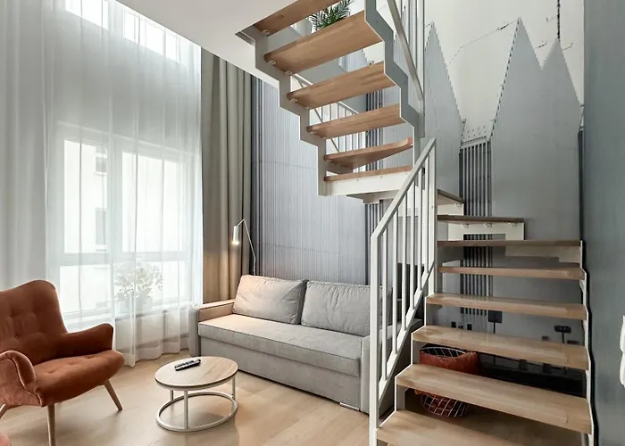 Dwupoziomowy Maisonette 49 Apartment *