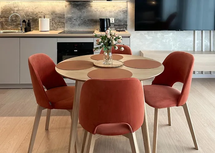 Dwupoziomowy Maisonette 49 公寓 什切青